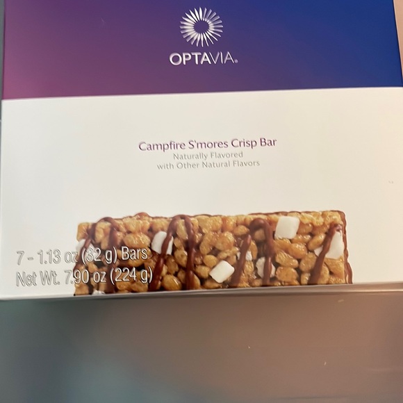 Optavia Kitchen Nib Optavia Campfire Smores Crisp Bar 7 Bars